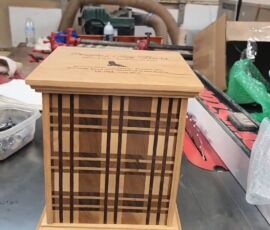 Pat Russo's urn design. (Photo courtesy of Pat Russo).