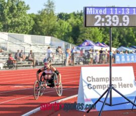 Dakota Nesbitt Girls Mixed 1500m race